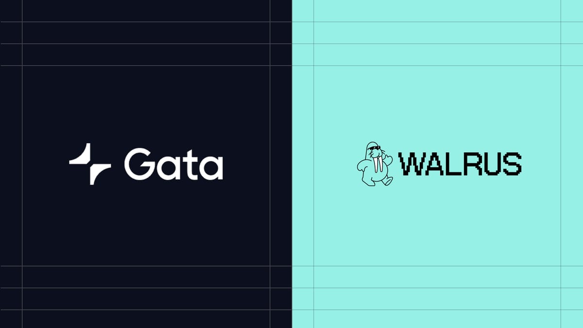 Gata and Walrus logos