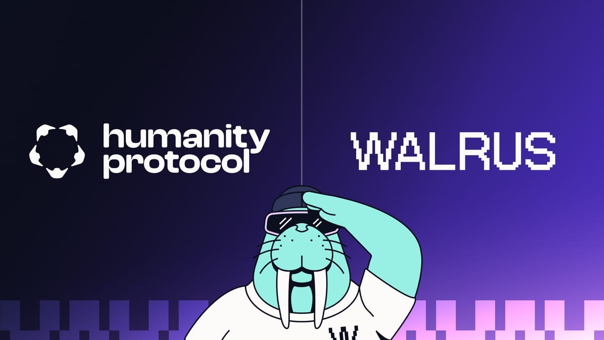 humanity protocol and Walrus logos