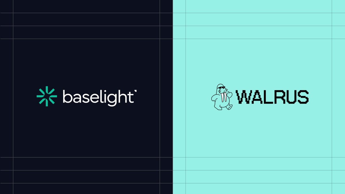 baselight and Walrus logos