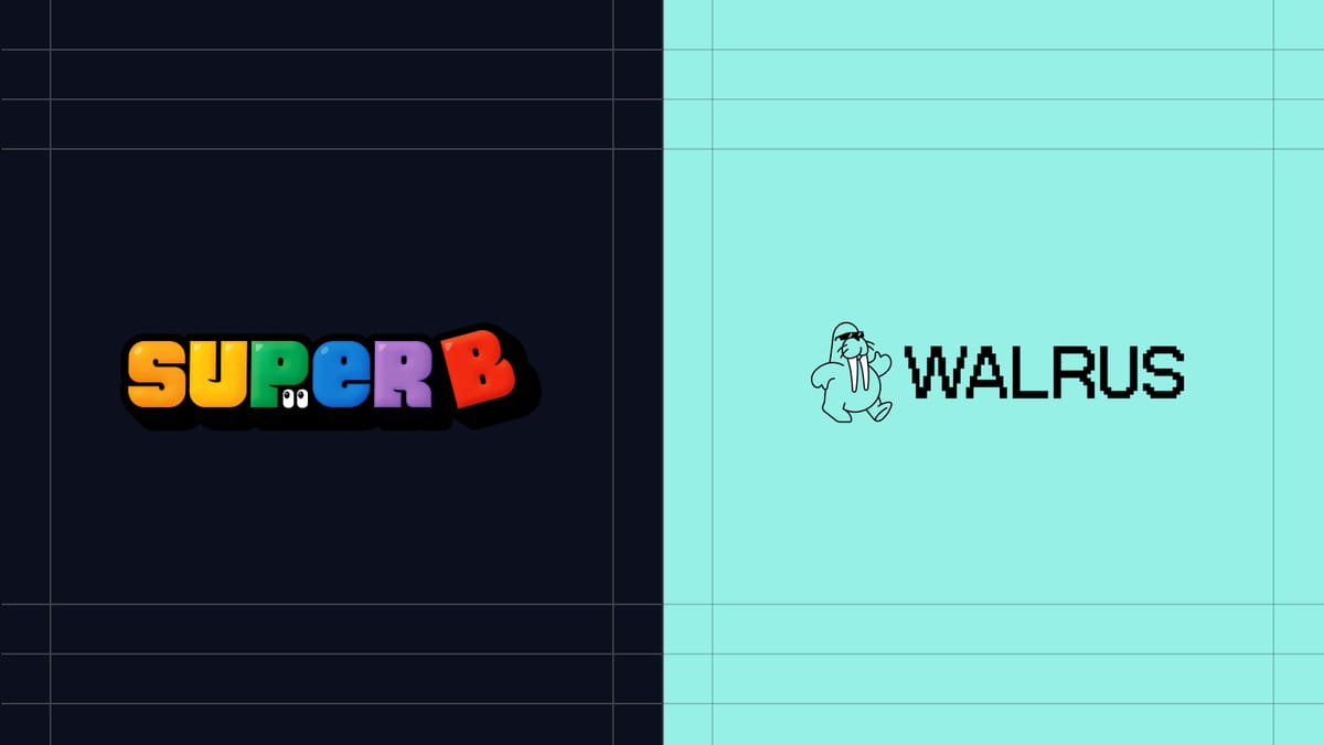 Super-B and Walrus Logos