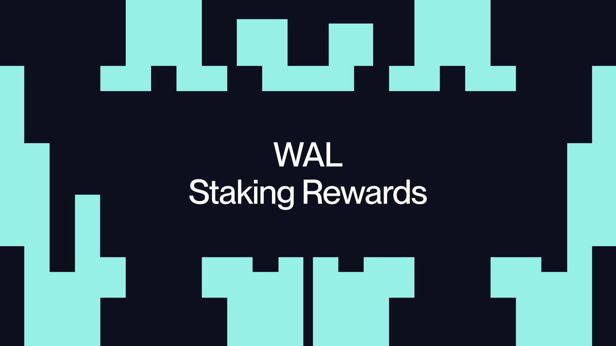WAL Staking Rewards
