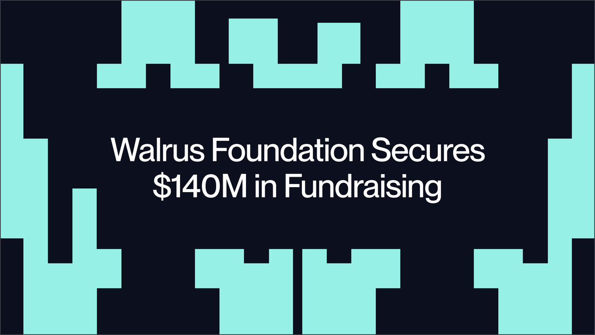 Walrus Foundation Secured $140M in Fundraising