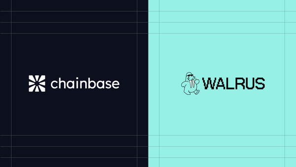 Chainbase and Walrus logos